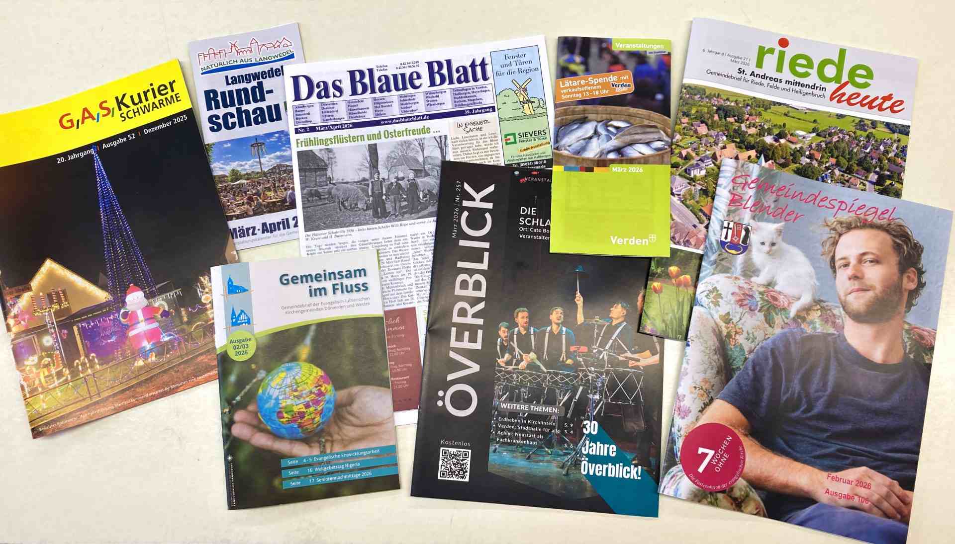 Der Verlag in Verden für
regionale Publikationen